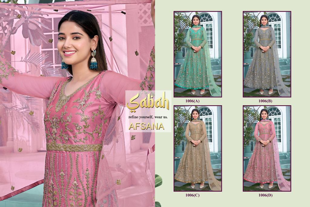 Sabah Afsana Vol 2 Wedding Salwar Suits Catalog
